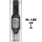 Powerbuilt 1 4 Inch Drive Tmps T-handle Torque Wrench  20-100 Inlb  - 649971