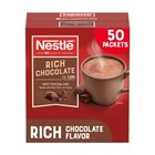 Rich Hot Cocoa Mix Packets  Real Chocolate Flavor  50 Count Bulk Pack  0 71 Oz
