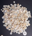 Vintage To Antique Mother Of Pearl Buttons 1 Lb Lot