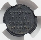 Empire Emperor Constantius Ii As Caesar 324ad Ngc W Star Ancient Roman Coin D418