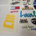 Vintage Skate  Surf  Snowboard Sticker   Decal Lot Vtg 90s Y2k     free Ship