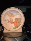 Porcelain Noah s Ark Nursery Soft Light Click Cord Lamp Child 5  Cream Roundish