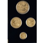 2008-w 4-coin Proof American Gold Eagle Set  box Coa 