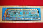 Huge Signed Handmade Papyrus Egyptian Celestial Goddess Nut Art Painting_32 x12 