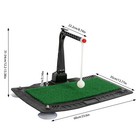 Adjustable Golf Swing Training Aid Hitting Trainer Ball Return Practice Tool Us