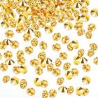 10000 Clear Wedding Table Scatter Confetti Crystals Acrylic Diamonds 3mm Gold