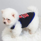 Summer Cotton Pet Vest For Dogs Cats Letter Print Dog T-shirts Puppy Cloth