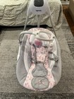 Ingenuity Simplecomfort Soothing Swing Cassidy Gray Pink Adjustable Speeds Music