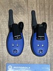 Motorola Talkabout T5400 2 Way Radio Walkie Talkie Set Turns On