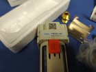 Nanpu 3 8  Npt Compressed Air Line Filter  5 Micron Brass Element  Bracket  P