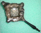 1895-98 Simpson Hall Miller Sterling Ebony Handle Tea Strainer  wallingford  Ct