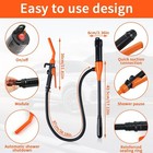 New Battery Powered Electric Fuel Transfer Pump Portable Gas Oil Liquid Pump