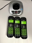 Vtech Cs6199  3 Cordless Phones With Bases   Power Cords And Answering System