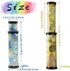2 Pack Classic Rotating Kaleidoscope Educational Stretchable Toy For Kids New