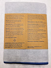 Norwex Envirocloth Graphite Grey W  Blue Trim Baclock Microfiber Nwt