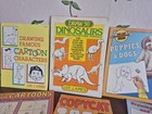 Lot Of 10 Vtg 1980s 1990s Learn To Draw Books Lee Ames Cartoons Cars Dogs Dinos 