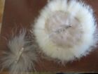 2 Vintage Old Eskimo Inuit Souvenir Pins Flower Head