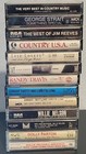 Lot Of 13 Vintage Country Music Cassettes     Dolly-willie-conway Twitty-lyle Lov 