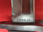 British No 7 Mark 1 Land Bayonet W scabbard