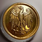Non Dug Civil War Confederate Staff Officer Coat Button Approx 15 16  Dia  2837