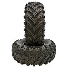 Set Of 2 - 24x8 00-11 6pr Mud Crusher Atv Tire