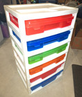 Lego 6 Drawer Storage Bin Container Organizer By Iris