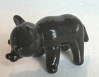 Ganz Miniature Mini World Collectible Glass Black Bear Figurine 1  X 5 8 