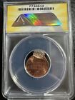 1999 1c Lincoln Cent - Double Struck - 2nd Strike 95  Off Center -anacs Red Ms60