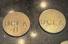 5 Vtg Ucla Parking Tokens 3 Different Styles 