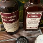 Vintage Empty Pharmacy Bottle Odd Lot Detroit   Michigan - Parke Davis  Pontiac