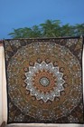 Indian Gypsy Mandala Tapestry Throw Bedspread Queen Decor Hippie Wall Throw 197