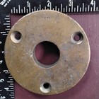 Antique  Heavy  Deck Flange By Wilcox Crittenden  4 Inch Diameter