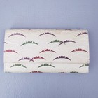 Vtg 1971 Shiseido Hanatsubaki Club Japanese Tsuyushibamon Wallet