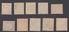 Liberia   O76-85 Mnh mint 1915-16 Surcharge Issue Complete Cv  140 
