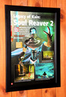 Soul Reaver 2 Legacy Of Kain Ps2 Rare Small Promo Poster   Ad Page Framed 