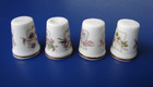 Royal Doulton England Thimble - Jill Barklem 1982 - Full Set Four Seasons