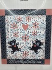 New Castilleja Cotton Twin Teddies   Flowers Baby Crib Quilt Pattern 47 x51 