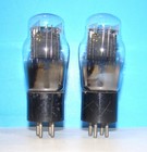 No 45 Radio Philco Audio Amplifier Vintage Vacuum Tubes 2 Valves Tested St 245
