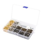 1 Box Leather Rivets Double Cap Tubular Metal Studs Repair Tool For Diy Craft