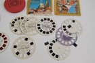 Vintage Gaf Viewmaster View Master W  Red   White Case   Reels Disney Godzilla