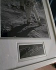 Buzz Aldrin Apollo 11 Autographed Cut Signature Framed 8x10 Photo Auto Rare 