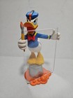 Vtg Donald Duck Disney Figurine   4x6  Picture Frame - 3d Paint Brush Wet Paint