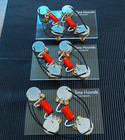 Usa Les Paul Wiring Harness-tone Hounds Short Shaft  Cts Orange Drops 50 s Wired