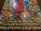 Red Hot Chili Peppers Rainbow Foil Poster Wheatland Ca  6 2 24 Bast 