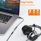 Usb Audio Adapter 3 5mm Trrs External Stereo Sound Card For Headphones Mac Pc
