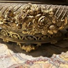 Antique French Gilded Bronze Figural Jardenere  Circa 1880 Museum Piece