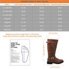 Kids Girls Boots Mid-calf Knee-high Low Heels Zip Close Riding Elastics Back