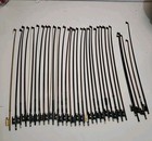 31pc Vintage Antique Violin Bows Mostly 4 4 Some Stamped Glasser Gorelli Japan 