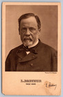 1938 Postcard Louis Pasteur Signed Rene Dujarric De La Riviere Fellow Scientist