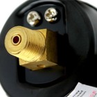 1 8  Npt 0-160 Psi Air Pressure Gauge Center Back Mount With 1 5  Face Diameter